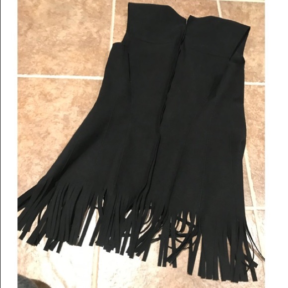 Junya Watanabe- COMME des GARÇONS Fringe Slash Top - Picture 4 of 5